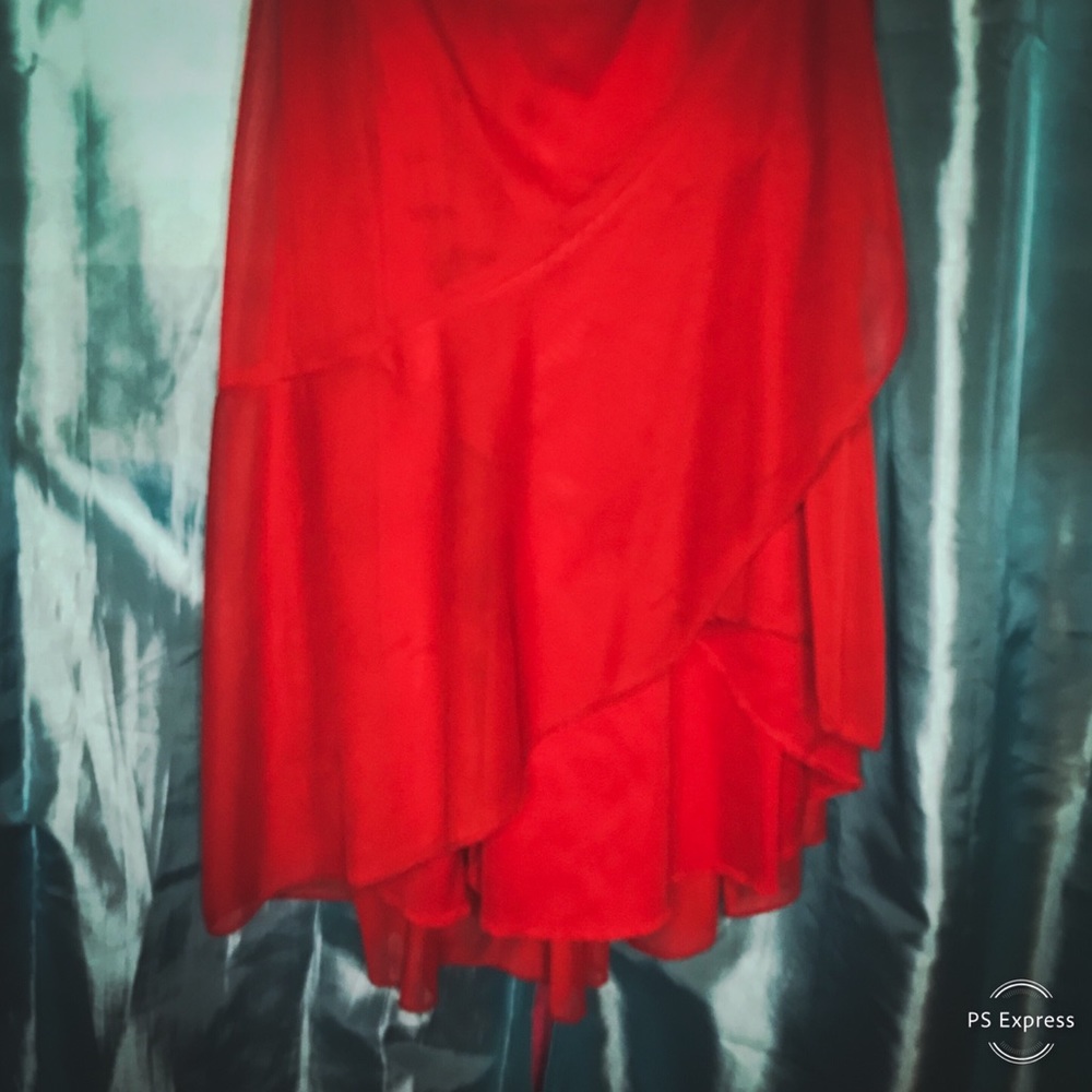 Ruby Rox Red Dress (M) - Picture 3 of 5